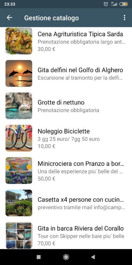 Villaggio Camping Nurral Fertilia Εξωτερικό φωτογραφία